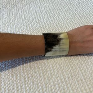 Wooden cuff bracelet